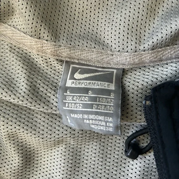 Nike men’s black lacrosse vented half zip pullover size large - Picture 6 of 10